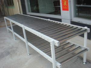 China Galvanized Carbon Steel Roller Transfer Conveyor , Material Handling Conveyor on sale