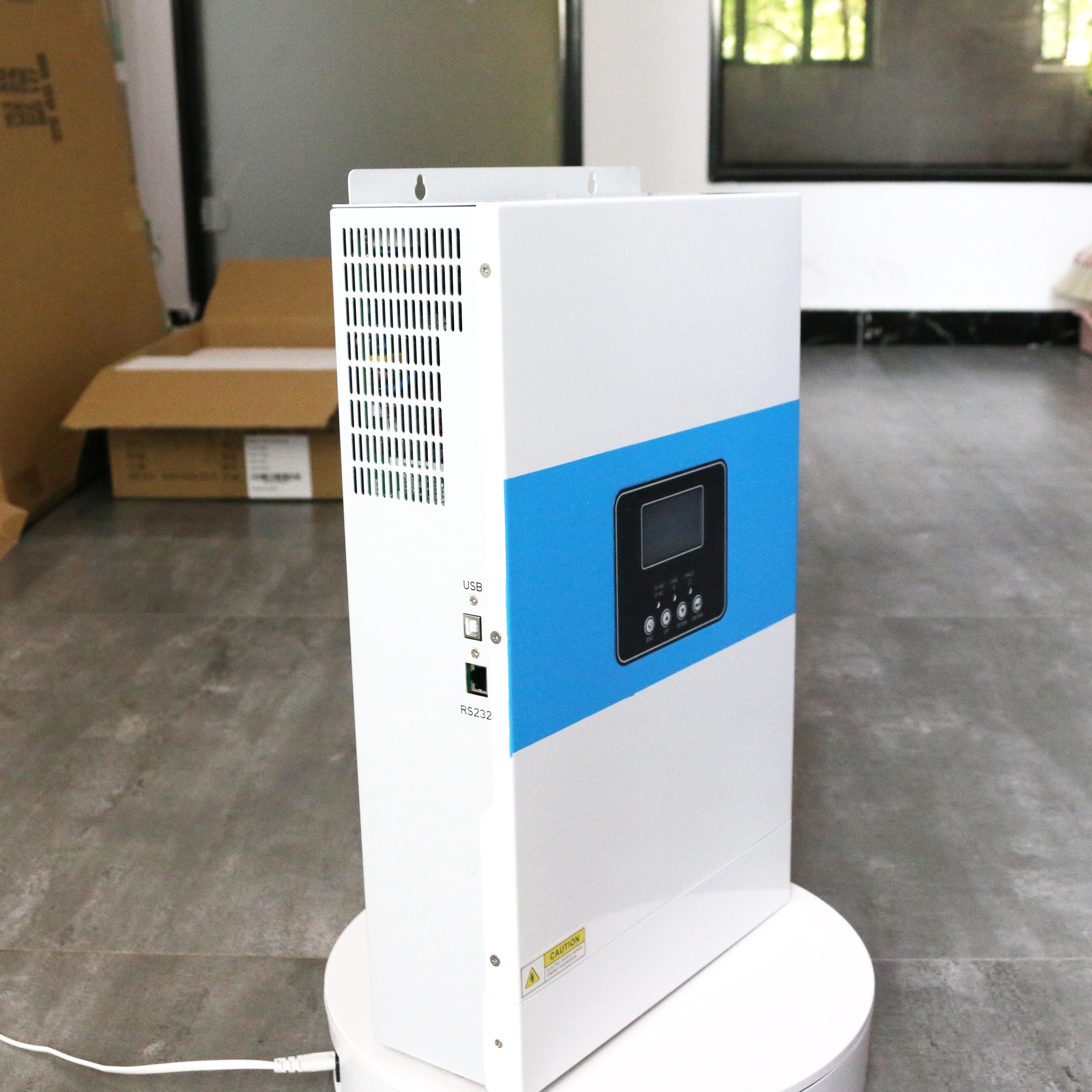 48v Lithium Battery Off Grid Inverter 5500W Hybrid Inverter With Solar Battery Charging