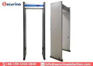 China 12W Walk Through Security Detector 6 Multi - Zones Scanner Door DSP Technology wholesale