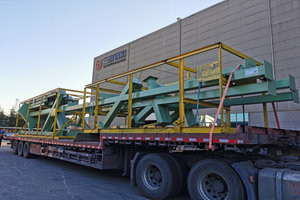Customized Boiler Steel Structure For Power Plant Equipment HRSG Structure