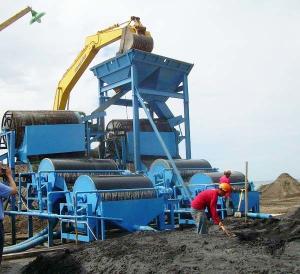 Compact Layout Low Intensity Magnetic Separator Reasonable Structure