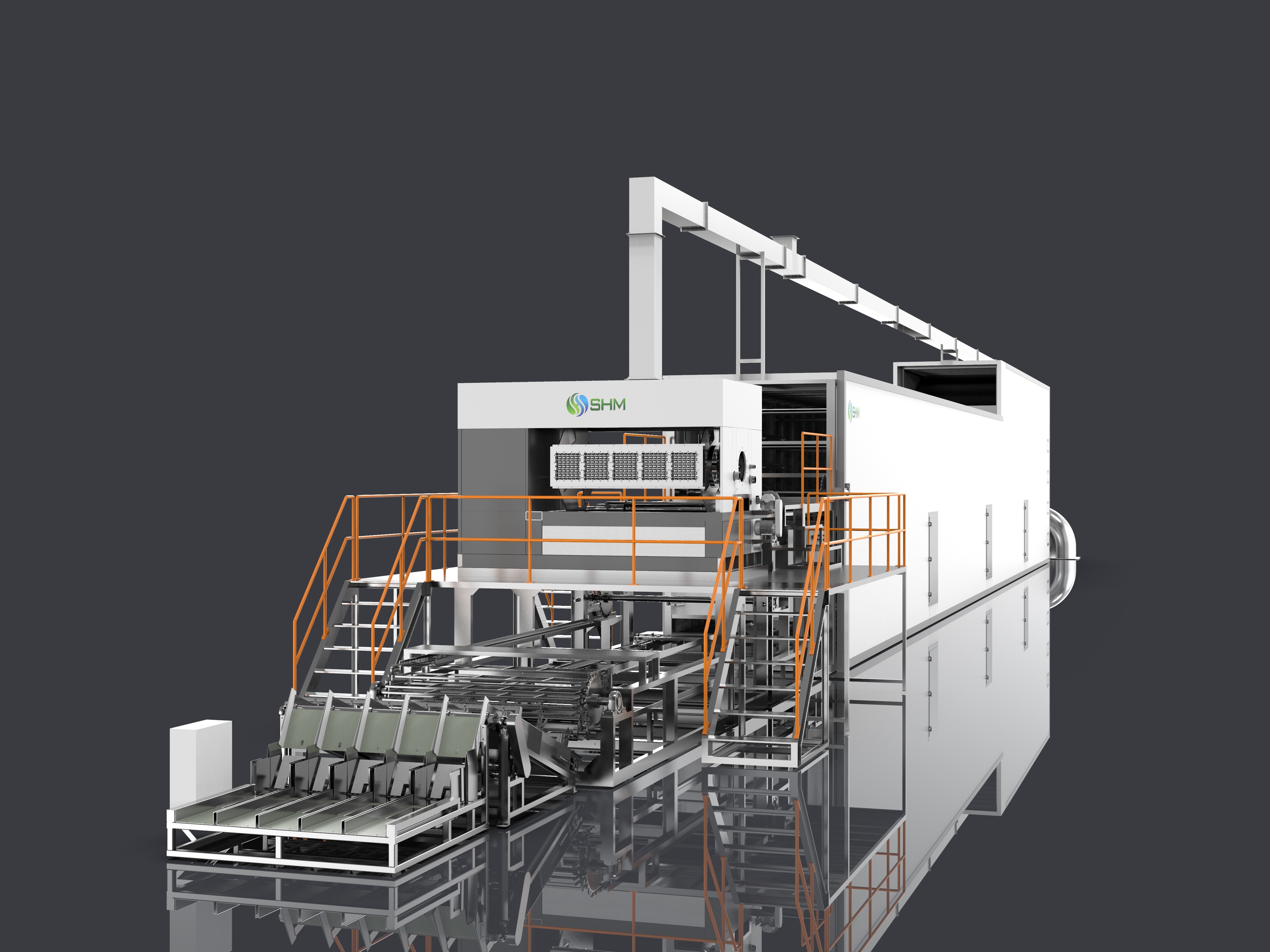 Paper Pulp Egg Tray Maker Machine Fully Automatic 5000PCS/Hour