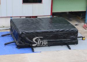China 8x6m indoor stunt jump foam pit airbag with sealed cover for GYM safety landing or physical training wholesale