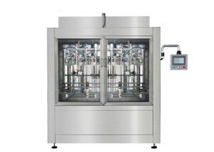 Piston High Viscosity Liquid Filling Machine Servo Motor Driven