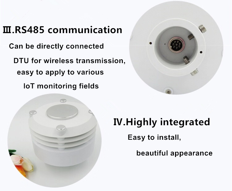 Resolution PM2.5/PM10 CO NO2 SO2 O3 Meteorological Station for Industrial Applications