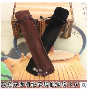 China surface velvet pen pack pouch wholesale