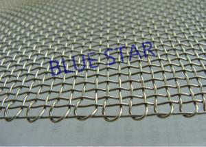 Embossing Edge Double Locked Crimped Wire Mesh , Galvanized Steel Hardware Cloth For Construction
