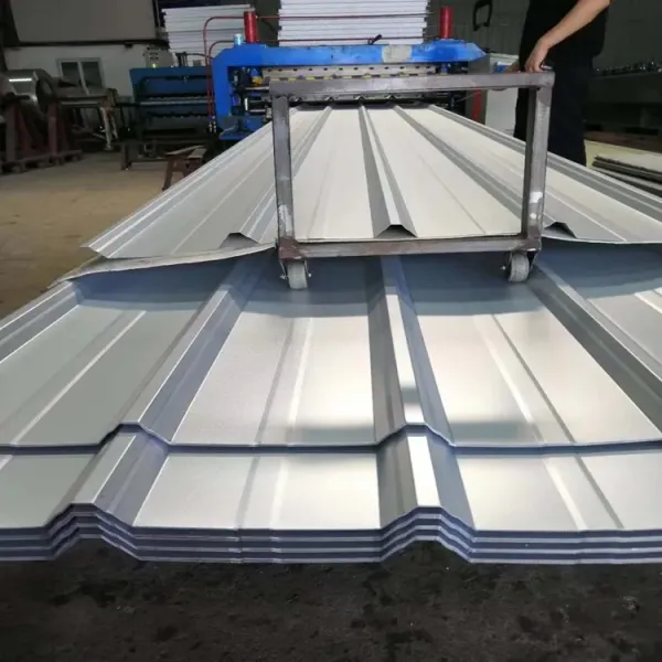 Cold Rolled Bright Surface Stainless Steel Roofing Sheet Custom Sizes Corrugated Steel Plate
