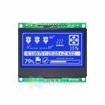 3.0 inch LCD 128x64 Blue Graphic LCD Display | STN Negative Display | White