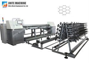 China PLC Controller 6 Twists Hexagonal Wire Mesh Machine wholesale