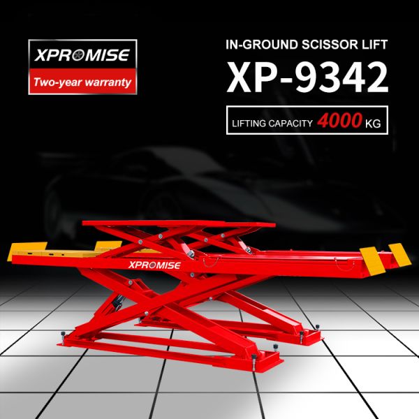 Under Ground Big Scissor Alignment Car Lift with CE