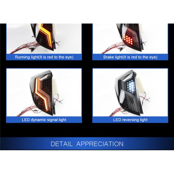 Plastic 12 Volt CNLM LED Car Back Light For Honda Fit