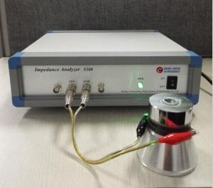 Accuracy Ultrasonic Computer Impedance Analyzer Piezoceramic Ring R1 Dynamic
