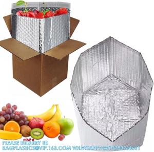 Foil Insulated Box Liners For 8x8x8 Box Size-Pack Double-Sided Metalized Foil Insulated Shipping Boxes-Insulated