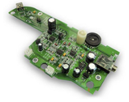High-quality carbon oil PCB for remote controls, featuring carbon ink printed contacts with stable resistance