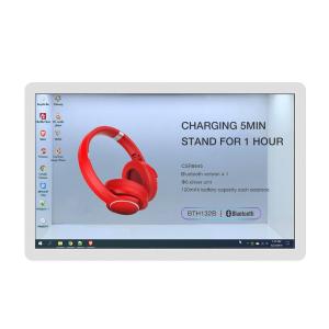 China Custom Transparent LCD Display Cabinet Multi Touch Infrared Screen wholesale
