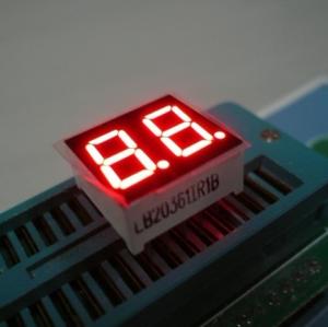 0.36 Inch Red Dual Digit 7 Segment LED Displays High Brightness For Electronic Device