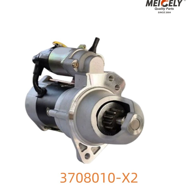 3708010-X2 Starter Motor For Weichai Howo Engines High Quality Replacement