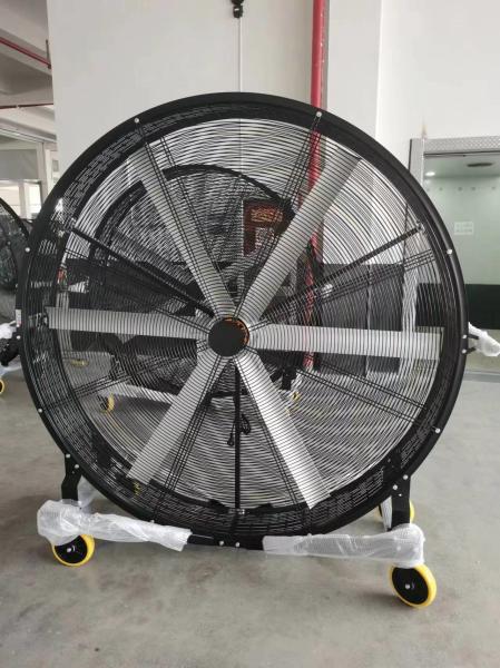 Quality 6ft Wheeled Industrial Mobile Fans Free Standing  Large Outdoor Fan for sale