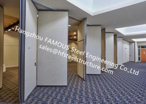 China PVC Panel Folding Doors Soundproof Sliding Accordion Partition Doors For Conference Room on sale