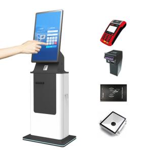 China NFC Self Payment Kiosk Self Order Machine With Printer QR Code Scanner wholesale