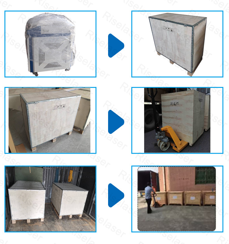 1500w Rust Remover Laser Cleaning Machine Remove Rust From Iron