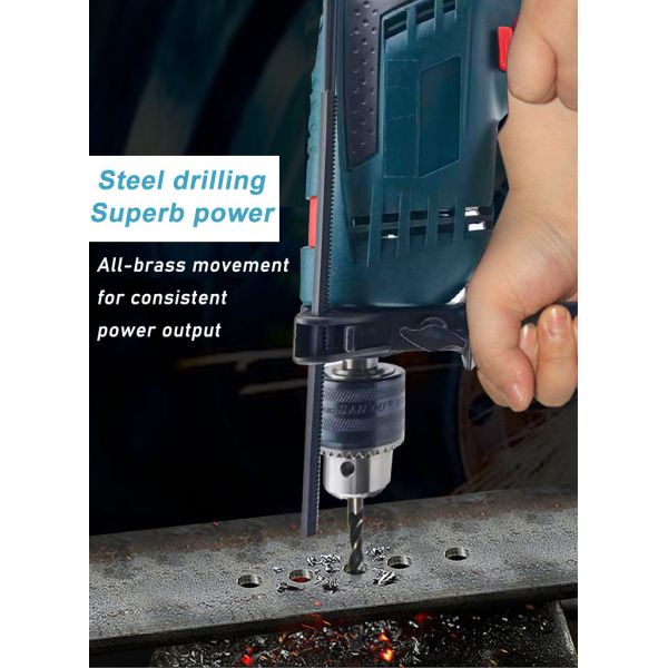 720W Corded Power Drill Drivers 28 Pcs Multi Speed For Wall Wood Metal