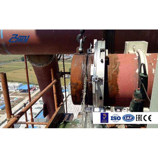Clamshell Electric Pipe Cutting And Beveling Machine Long Service Life