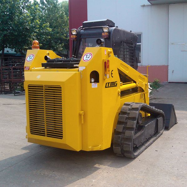Weichai Engine 1.5 Ton Mini Skid Steer Loader Machine 8/16km/H Speed