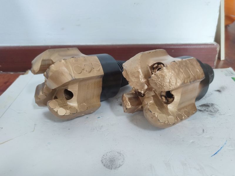 Four Blades Geothermal Drill Bits For Water Well Drilling 127mm Size