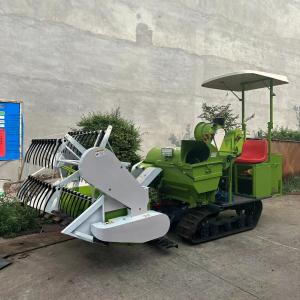Wheat Rice Combine Harvesters Mini Small Combine Harvester Machine
