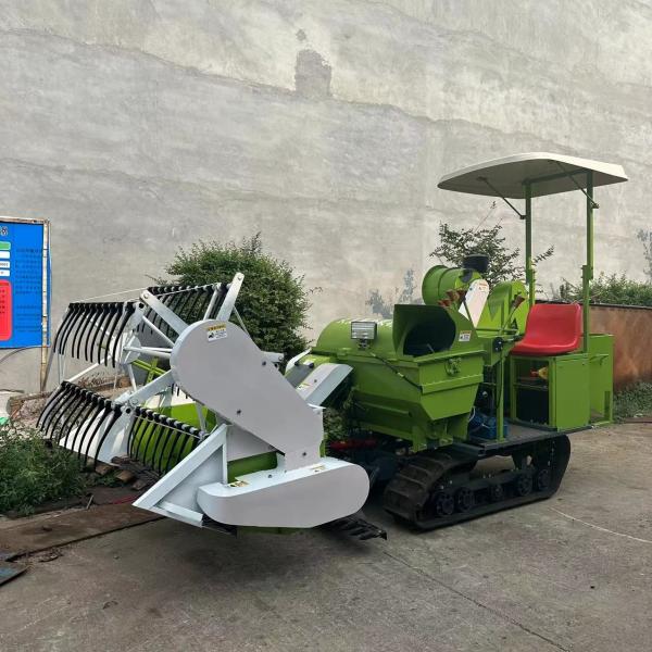 Quality Wheat Rice Combine Harvesters Mini Small Combine Harvester Machine for sale