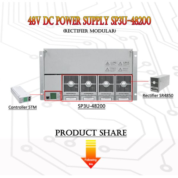 48V DC Power Supply SP3U-48200