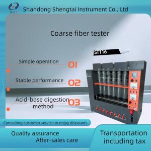 China Crude Fiber Tester Acid Alkali Digestion Method 6 Samples Feed Testing wholesale