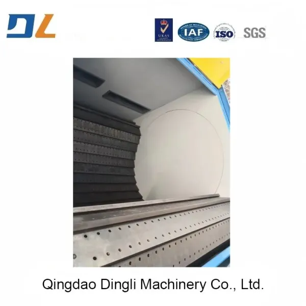 Q32 Rubber Belt Tumble Shot Blasting Equipment for Small Castings