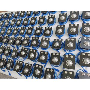 Industrial Trackball Ruggedized Metal Waterpoof Industrial Trackball Mouse