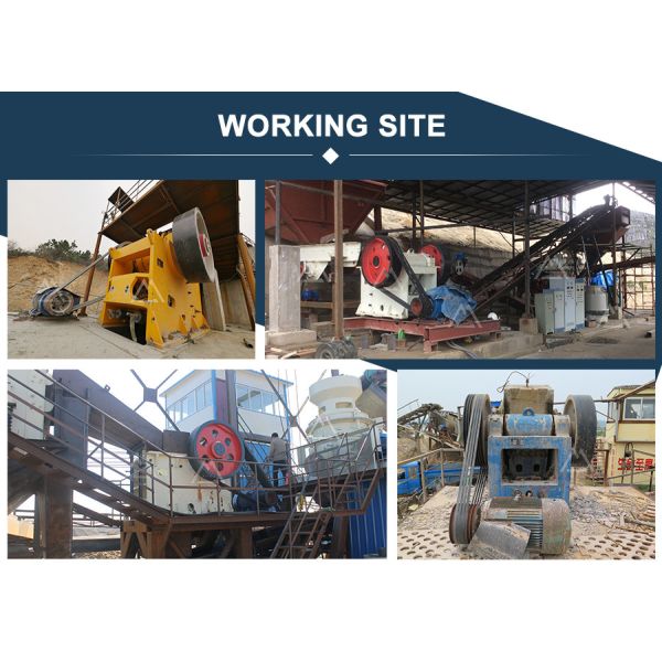 110Kw Mining Jaw Crusher Machine PEX 300x1300 PE Series Gray White