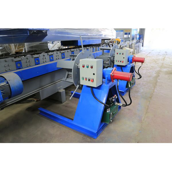 Dual Door Rail Roll Forming Machine 2 In 1 19 steps