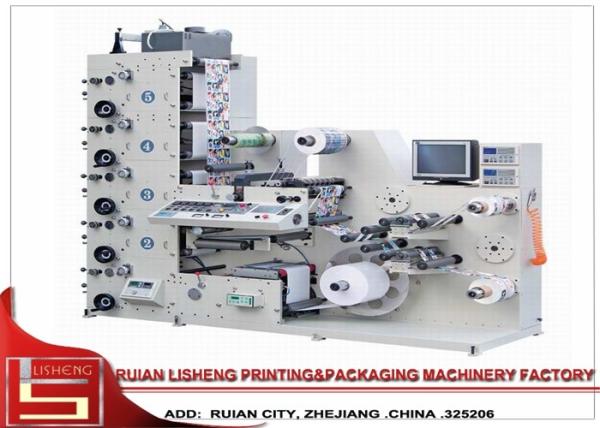 Quality sticker Flexo Label Printing Machine Wtih CE Certification , 320mm Width for sale