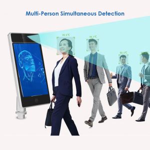 Multichannel Non Contact Temperature Scanner , Android AI Thermal Camera Access