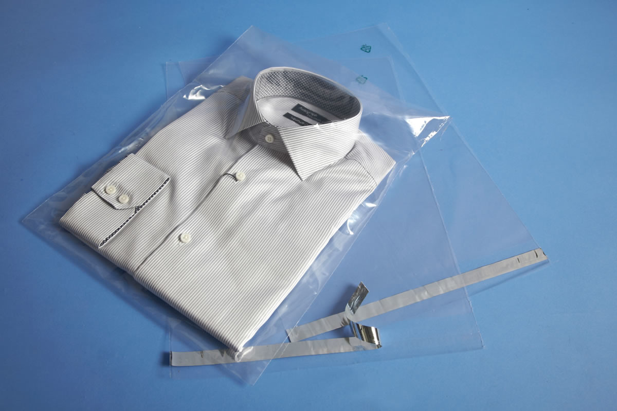 cornstarch made biodegradable and compostable courier mailing plastic shipping packaging bag with custom logo CLOTH PACK