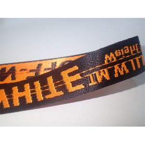 China Fashion Style Strong and Hardwearing Jacquard Webbing Customized Logo wholesale