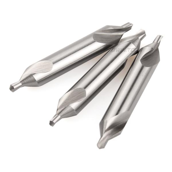 Quality 120° hss Center Drill Bits Accurate Centering Strong Universality for sale
