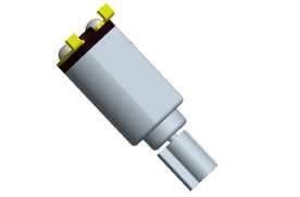 Reflow Solderable Vibration Motor Smd , Wearable Device Micro Vibration Motor 2.7V DC Height
