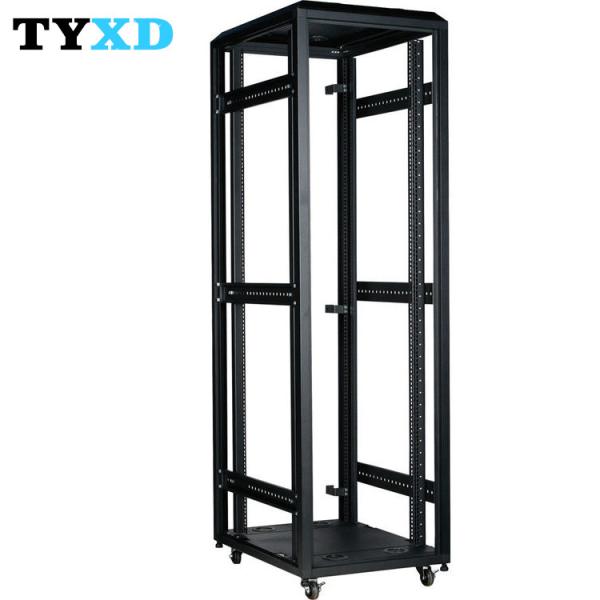 Quality Vertical Network Rack Cabinet , 42U 19 Inch Floor Standing Server Rack for sale