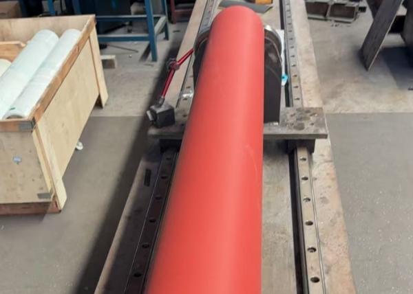 Quality Silicon Rubber Coated MDO Nip Roller for BOPP BOPET Film Production for sale