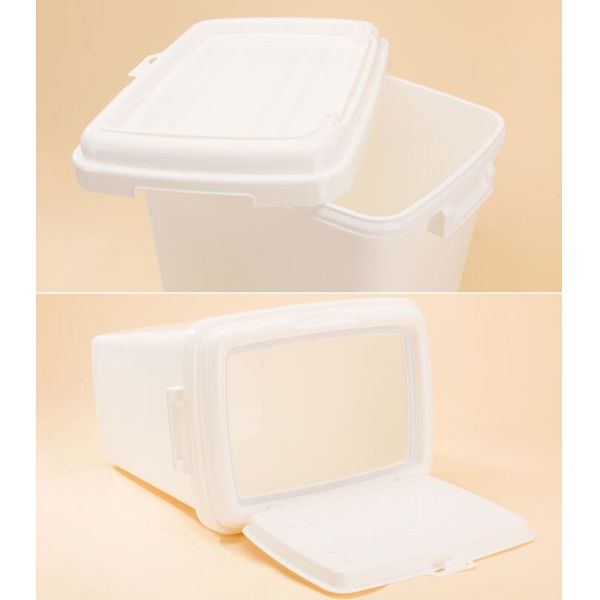 food grade Pet Food Barrel,dog food bucket, Eco-friendly Metal Dog/cat Food Bucket With Scoop feed for poultry, barrel