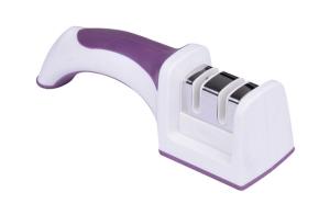 Kitchen Handle Knife Sharpener , Tungsten Blade 2 Stage Handle Knife Sharpener