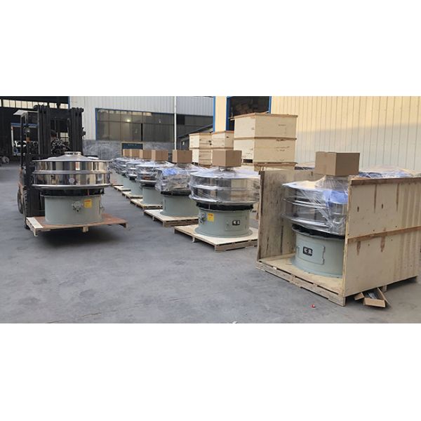 Low Noise Tumbling Sieve Machine With Woven Wire Cloth Screen