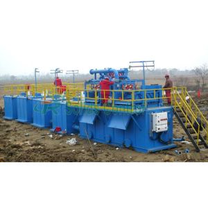 China Slurry 1000GPM HDD Mud Solids Control Equipment wholesale